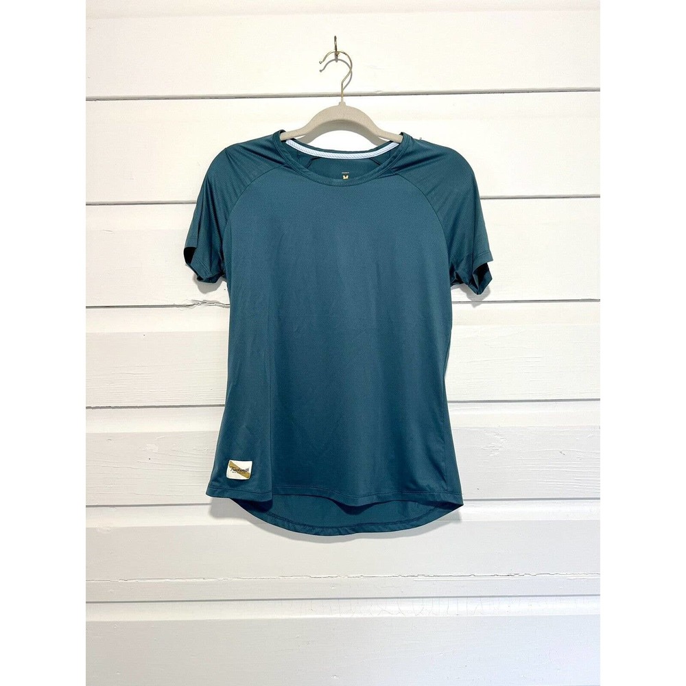 Tracksmith Teal short sleeve